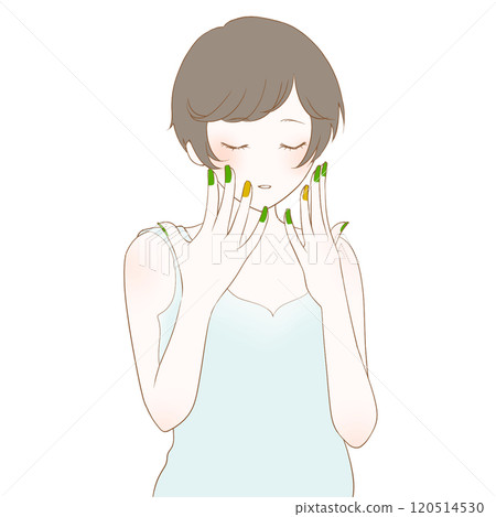 化妝女性 120514530