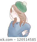 Beret woman 120514585
