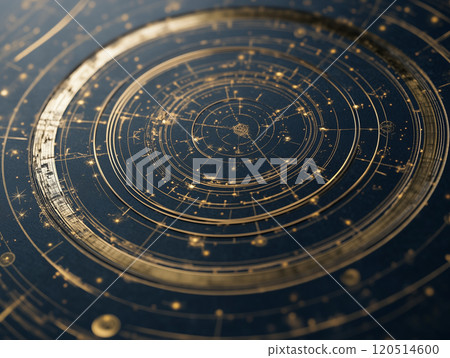 Space and horoscope style image background 120514600