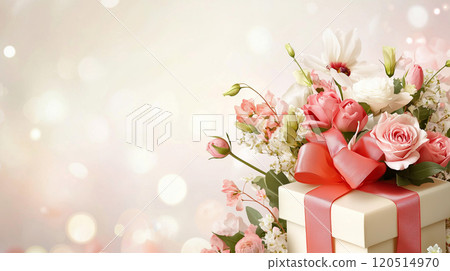 華麗的禮物禮物背景 華麗的禮物禮物背景 120514970