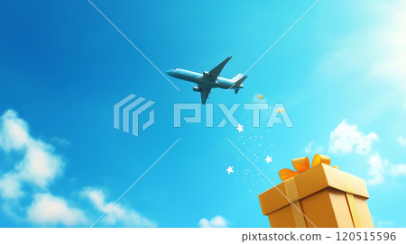 Travel gift background Travel gift background 120515596
