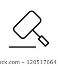 This is a Nice Law Judge Icon Design 120517664