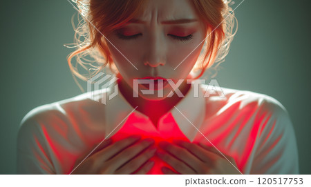 A woman with a heartache A woman with a heartache 120517753