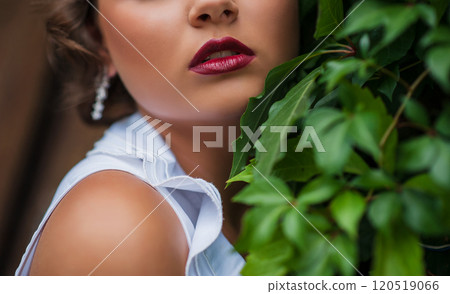 girl fashion girl close up lips 120519066