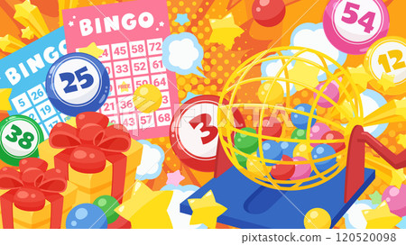可愛的賓果遊戲背景圖 120520098