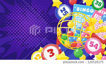 可愛的賓果遊戲背景圖_16:9 120520175