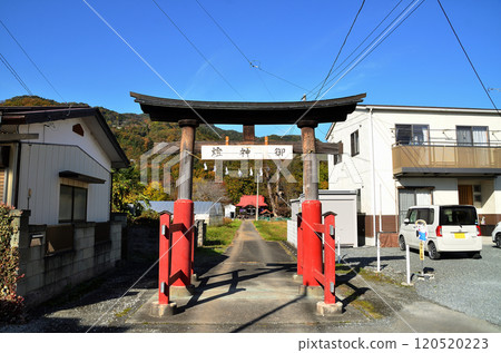 埼玉縣秩父市大田市的大田熊野神社 埼玉縣秩父市大田市的大田熊野神社 120520223