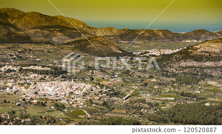 Spanish mountains landscape 120520887