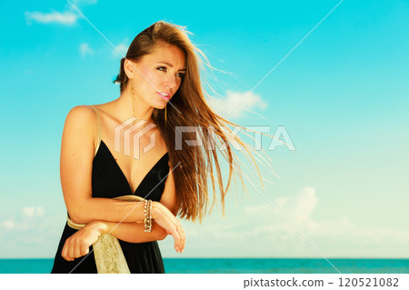 Beautiful summer girl portrait outdoor Beautiful summer girl portrait outdoor 120521082