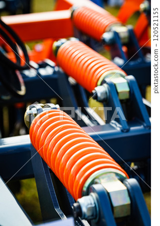 Industrial spring at agricultural machine 120521155
