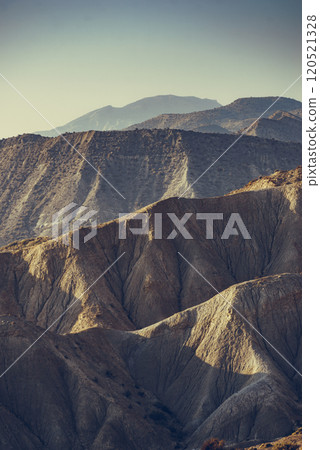 Mountain view. Tabernas desert in Spain Mountain view. Tabernas desert in Spain 120521328