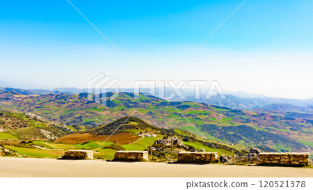 Mountain landscape Torcal de Antequera, Spain Mountain landscape Torcal de Antequera, Spain 120521378