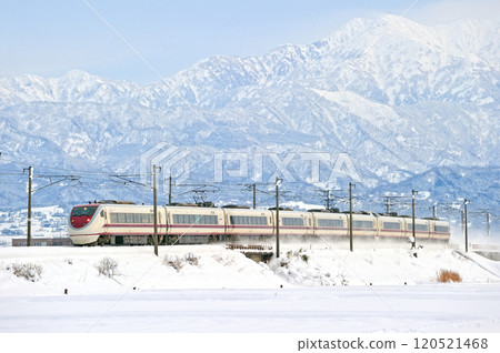 Hokuriku Main Line Mizuhashi-Higashi Toyama Hokuetsu Express 681 Series N02 Hakutaka 120521468