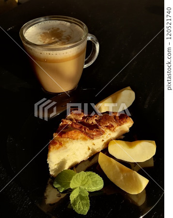 cup, cake, coffee 120521740
