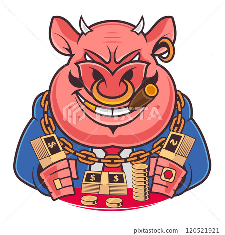 Cute Pig illustration Pig kawaii chibi vector drawing style Pig Cute Pig illustration Pig kawaii chibi vector drawing style Pig 120521921
