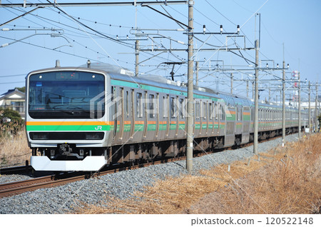 東北幹線栗橋東鷲宮 JR東日本 E231系 1000系 U502編組(小山) 東北幹線栗橋東鷲宮 JR東日本 E231系 1000系 U502編組(小山) 120522148