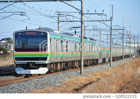 東北幹線栗橋東鷲宮 JR東日本 E231系 1000系 U537編組(小山) 東北幹線栗橋東鷲宮 JR東日本 E231系 1000系 U537編組(小山) 120522153