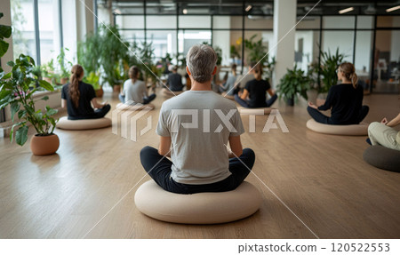 Relaxation Area in Office Setting 120522553