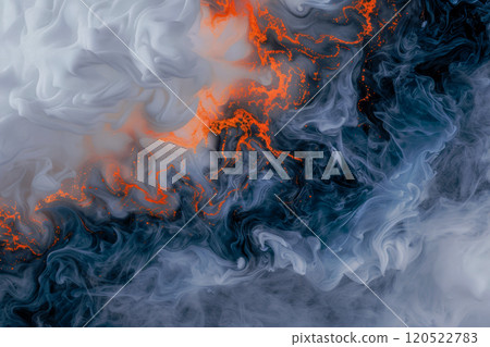 Abstract background of mixing high quality paints to create new shades Abstract background of mixing high quality paints to create new shades 120522783