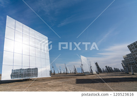 Molten salt tower type solar power plant 120523616