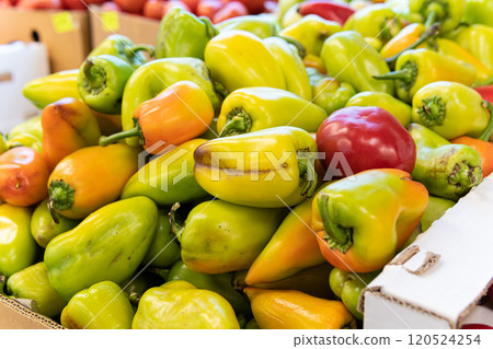 produce pepper grocery organic nutrition fruit ripe healthy natural fresh food market produce pepper grocery organic nutrition fruit ripe healthy natural fresh food market 120524254