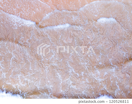 Beautiful sea in summer season seascape background,Nature sea beach background,Top view waves seascape nature view 120526811