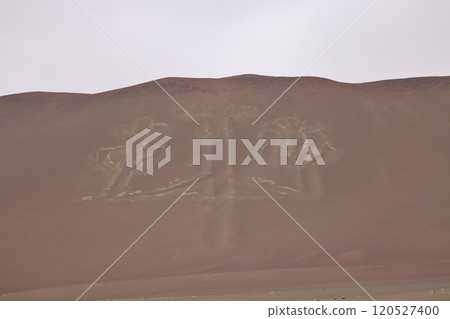 [Peru] Paracas Geoglyphs: Candelabro 120527400
