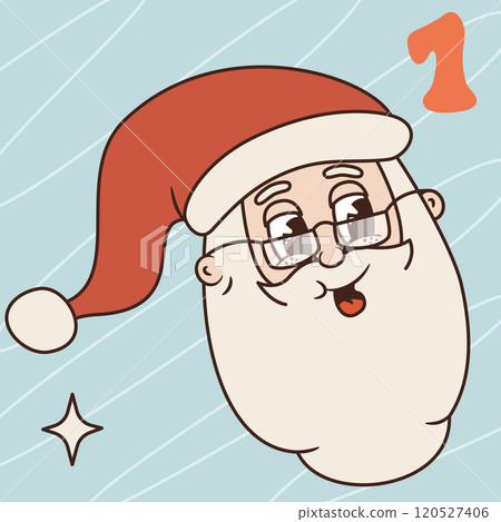 Christmas advent calendar design, day 1 120527406