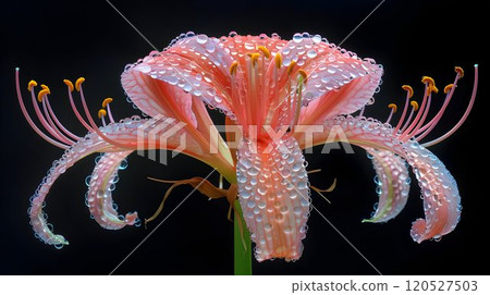 Dew-Kissed Flower Macro Photography Dew-Kissed Flower Macro Photography 120527503