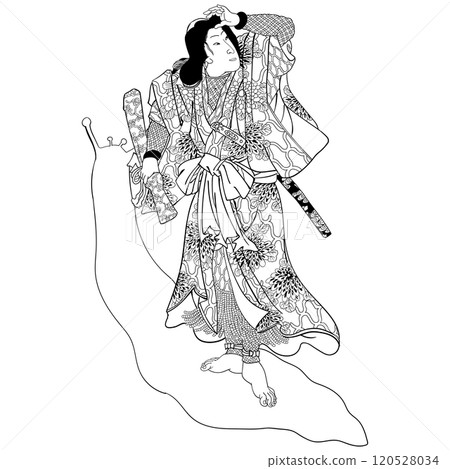 魔法大賽勇者綱手 - 歌川國定 (歌川豐國 III、豐國 III) 120528034