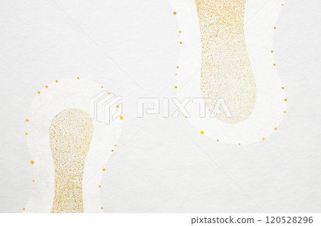 Luxurious abstract patterned washi paper texture_Japanese modern background material 120528296