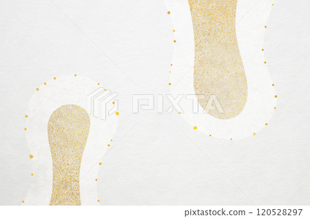 Luxurious abstract patterned washi paper texture_Japanese modern background material 120528297