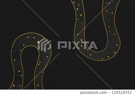 Luxurious abstract patterned washi paper texture_Japanese modern background material Luxurious abstract patterned washi paper texture_Japanese modern background material 120528352