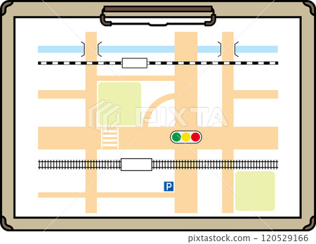 A map in a simple binder A map in a simple binder 120529166