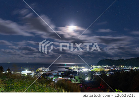 Night view from Aoshima Parking, Miyazaki City, Miyazaki Prefecture Night view from Aoshima Parking, Miyazaki City, Miyazaki Prefecture 120529215