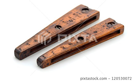 Antique Wooden Measuring Tools Photo 120530072