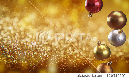 The Christmas decor Background for Holiday concept 3d rendering. 120530301