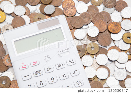 Money and calculator Money and calculator 120530847