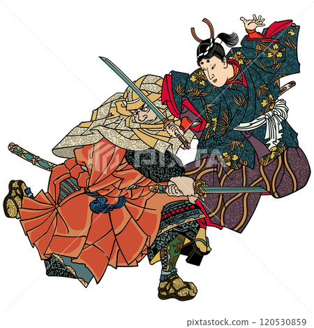 Ushiwakamaru - Utagawa Kuniyoshi Ushiwakamaru - Utagawa Kuniyoshi 120530859