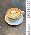 Cafe with latte art 120530917