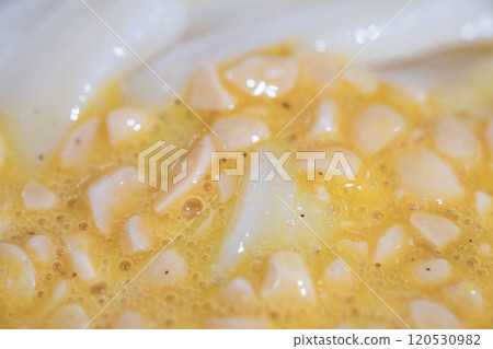 Cold natto udon (stock photo) 120530982