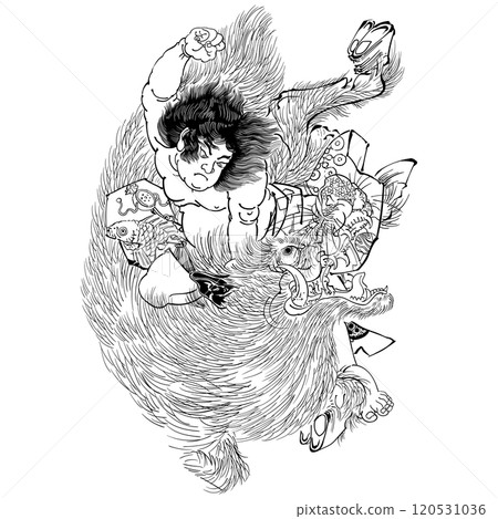 One Hundred Heroes from the Suikoden Series - Utagawa Kuniyoshi One Hundred Heroes from the Suikoden Series - Utagawa Kuniyoshi 120531036