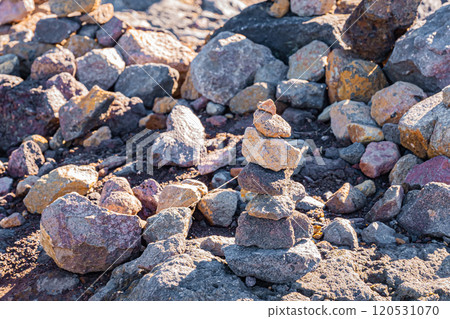Autumn at Tokachidake Bougakudai in Biei, Hokkaido 120531070