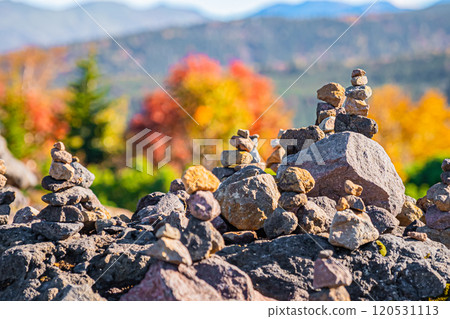 北海道美瑛十勝岳望岳台的秋天 北海道美瑛十勝岳望岳台的秋天 120531113