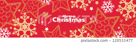 Snowflake and star background design 120531477