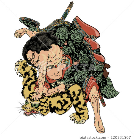 日本與中國的準源氏-歌川國芳 日本與中國的準源氏-歌川國芳 120531507