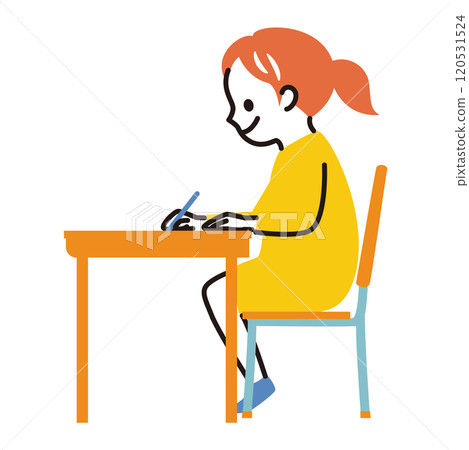 Children studying in classroom Children studying in classroom 120531524