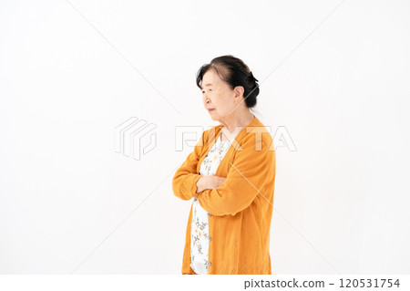 高級女性肖像思考 120531754
