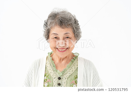 Senior woman portrait Senior woman portrait 120531795