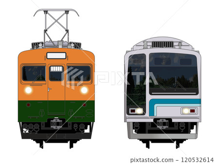 神奈川電車10號_(雲屋) 143系 4/205系 500系 神奈川電車10號_(雲屋) 143系 4/205系 500系 120532614